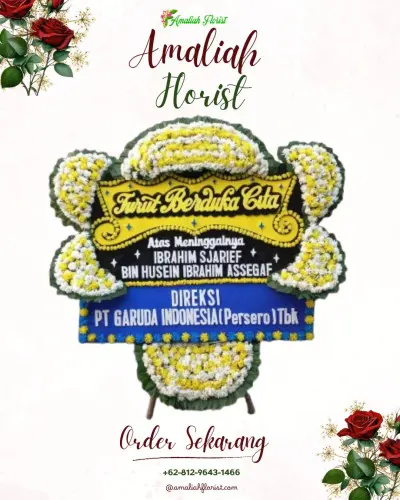 Papan Bunga Duka di Mendalanwangi